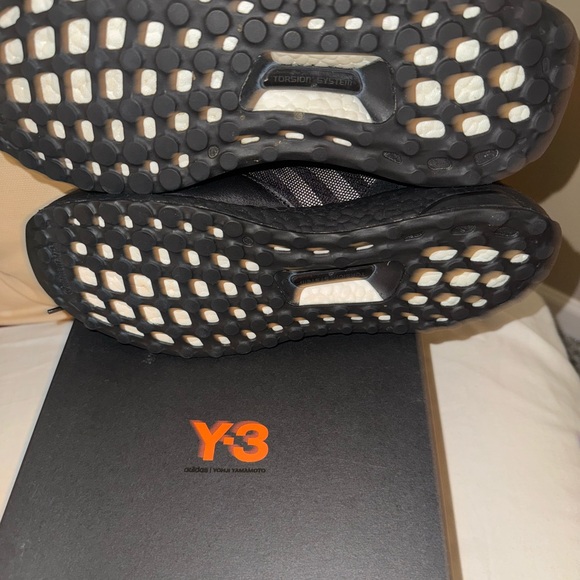 Adidas Y-3 Rhisu Run Triple Black Snaekers FU8504 Men 8 - Picture 7 of 8